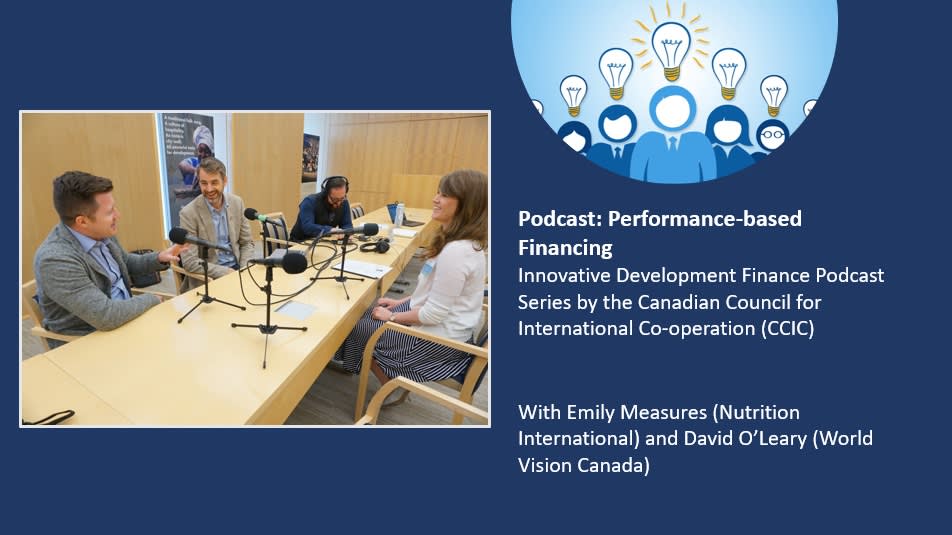 Performance based financing Podcast Image 1