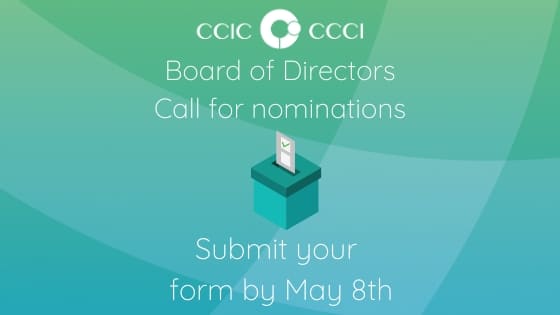 Call for nominations to the CCIC Board of Directors