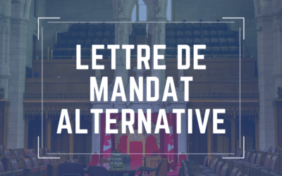 Lettre de mandat alternative – Ministre du développement international