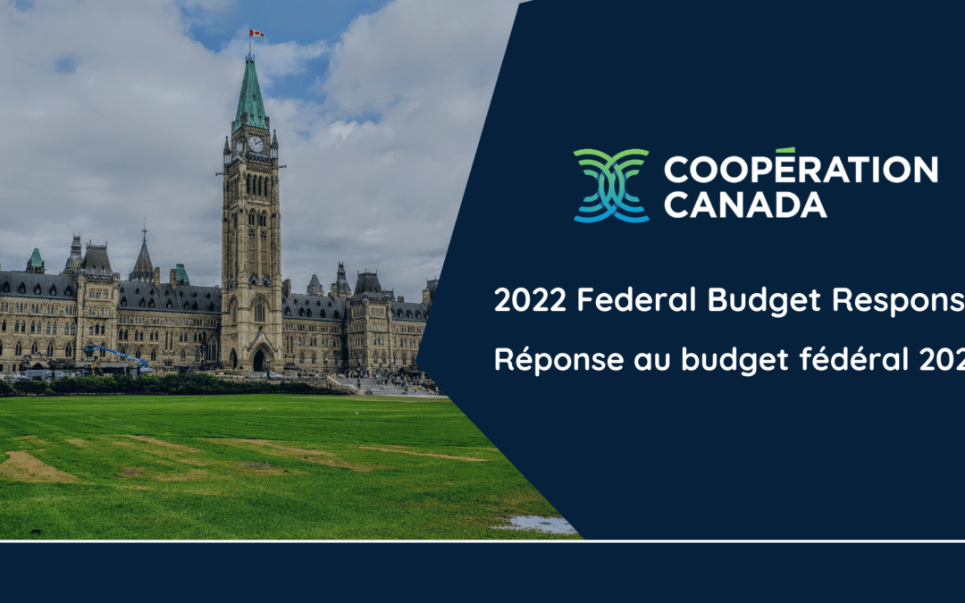 2022 Federal Budget Response