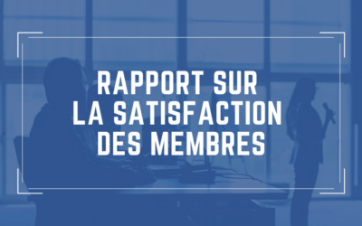 Lancement du rapport sur la satisfaction des membres de Cooperation Canada