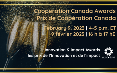 Rejoignez-nous pour les Prix de Coopération Canada