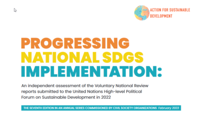 Launch of the Progressing National SDGs Implementation Report