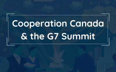 Civil Society Policy Recommendations and Cooperation Canada’s Engagement Ahead of the 2023 G7 Summit in Japan