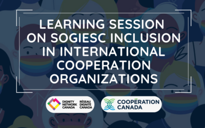 Learning Session on SOGIESC Inclusion in International Cooperation Organizations