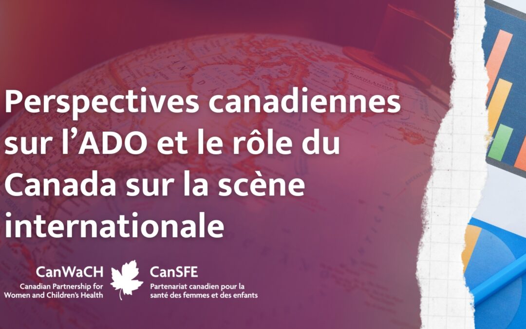 Nouvelle enquête : Perspectives canadiennes sur l’APD et le Canada sur la scène internationale (CanSFE)