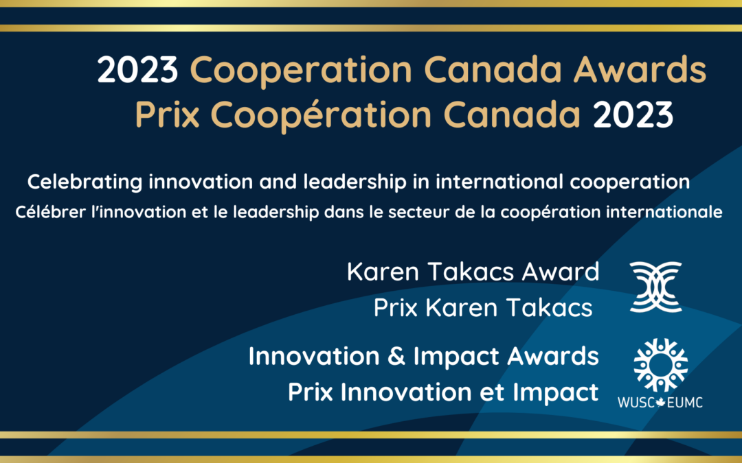 L’appel à candidatures pour les Prix Coopération Canada 2023 est maintenant ouvert.