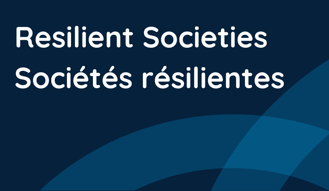 Launch of Resilient Societies