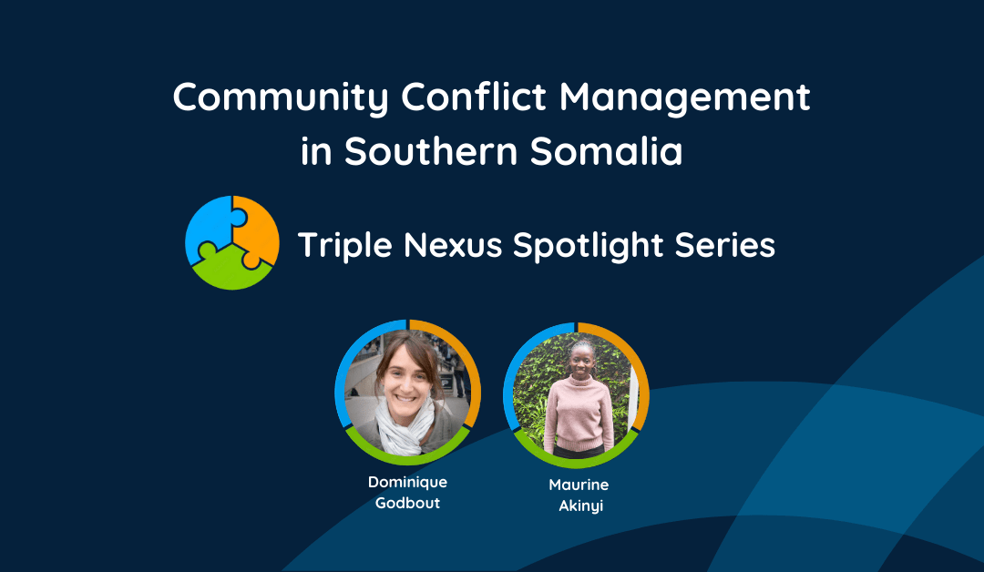 Community Conflict Management in Southern Somalia