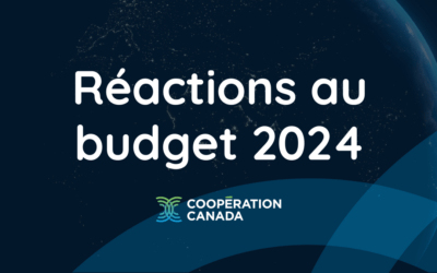 Réactions au budget 2024