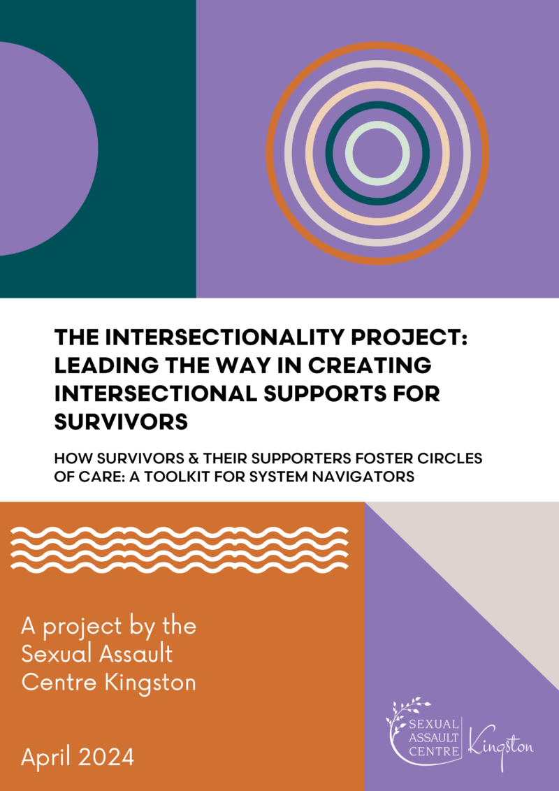 Cover of the Sexual Assault Centre Kingston Project Toolkit