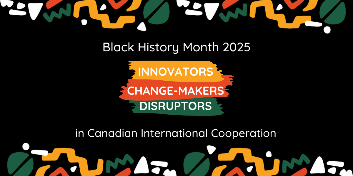 Black History Month 2025 Cooperation Canada