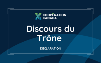 Discours du Trône