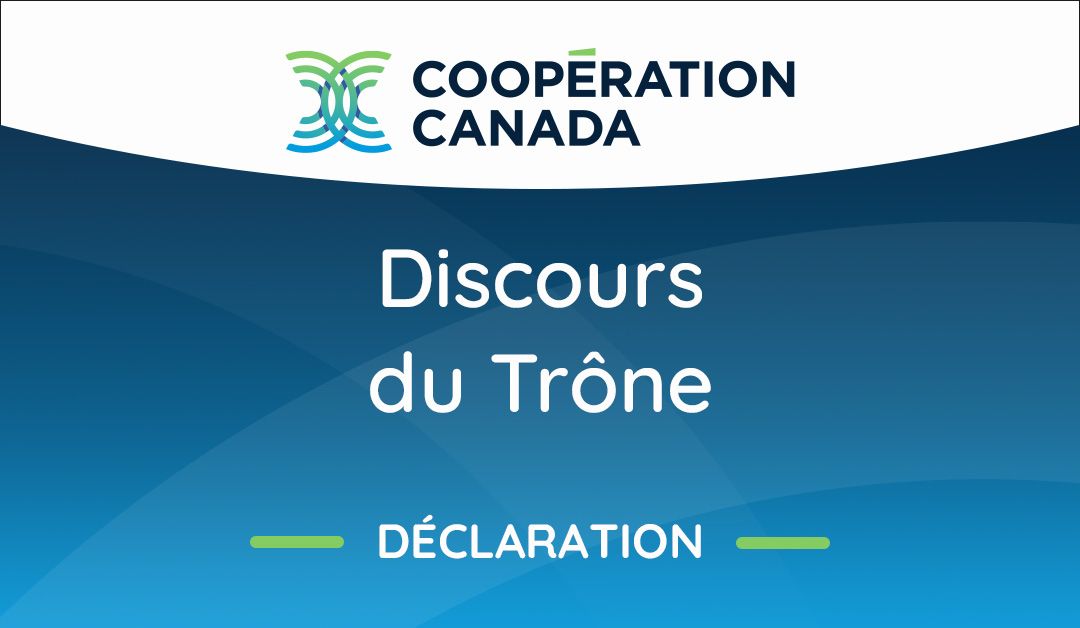 Discours du Trône