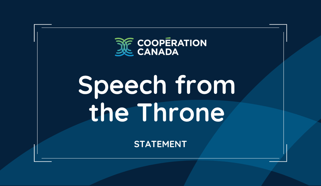 Speech from the Throne