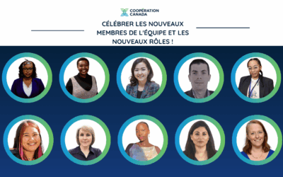 L’équipe de Coopération Canada s’agrandit : Accueil de nouveaux-elles employé-e-s et annonce de changements de rôles