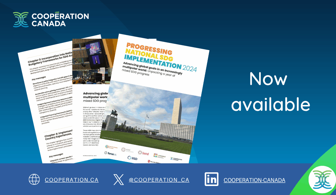 Advancing Global Goals in a Fractured World: A reaction to the Ninth Progressing SDG Implementation Report