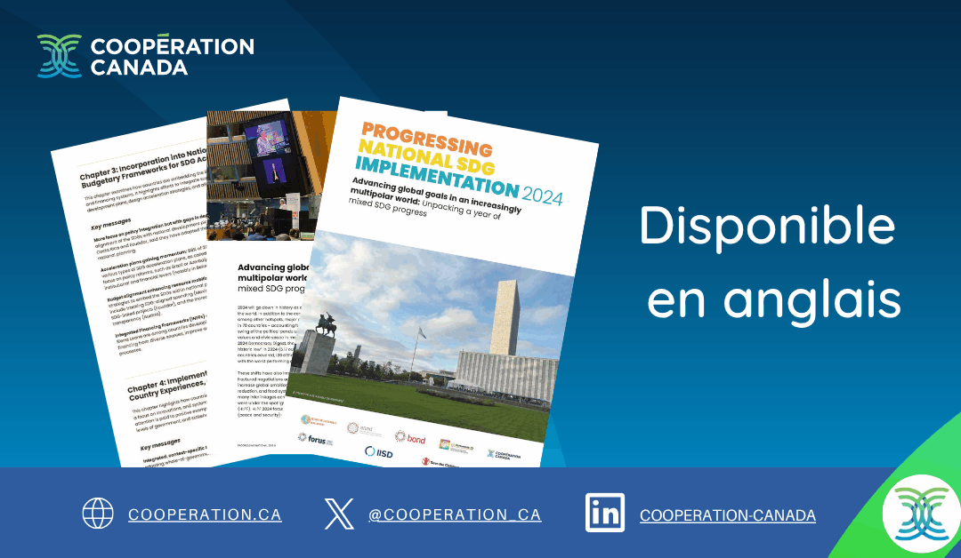 Faire avancer les objectifs mondiaux dans un monde fracturé : Une réaction au neuvième Rapport sur la mise en œuvre des ODD